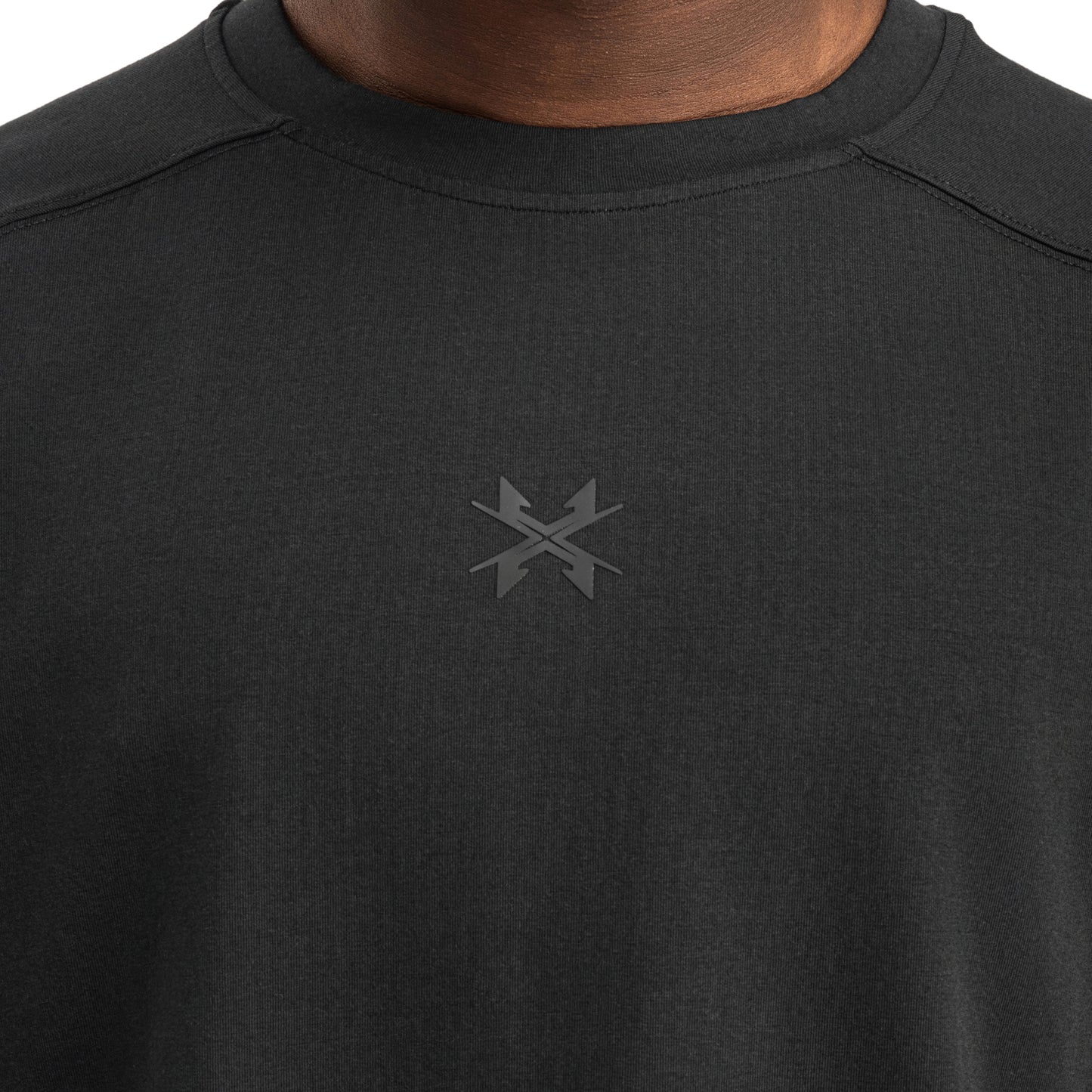 IDENTITY OVERSIZE TEE - PROCESS BLACK C