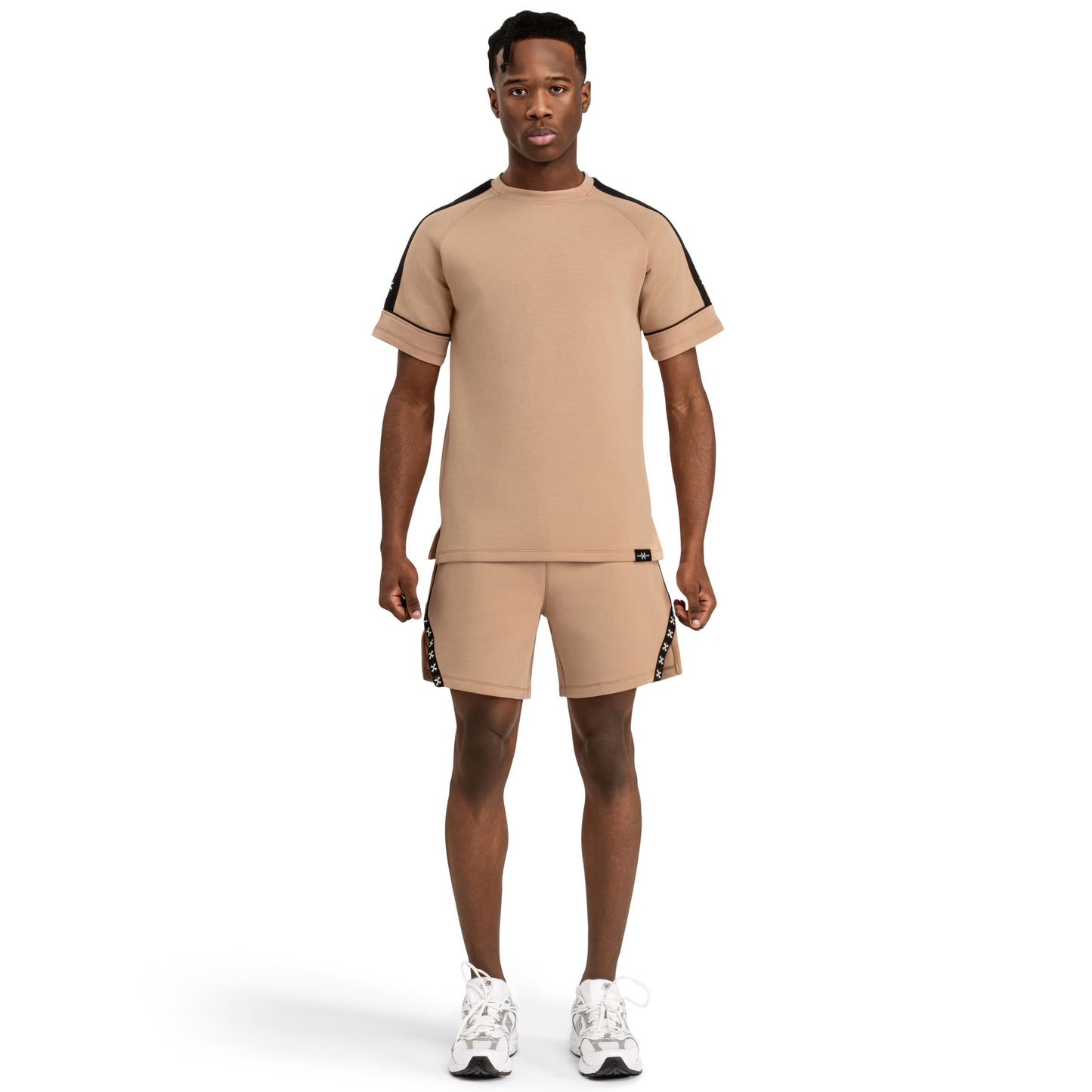 LOUNGEWEAR SHORT - WARM TAUPE