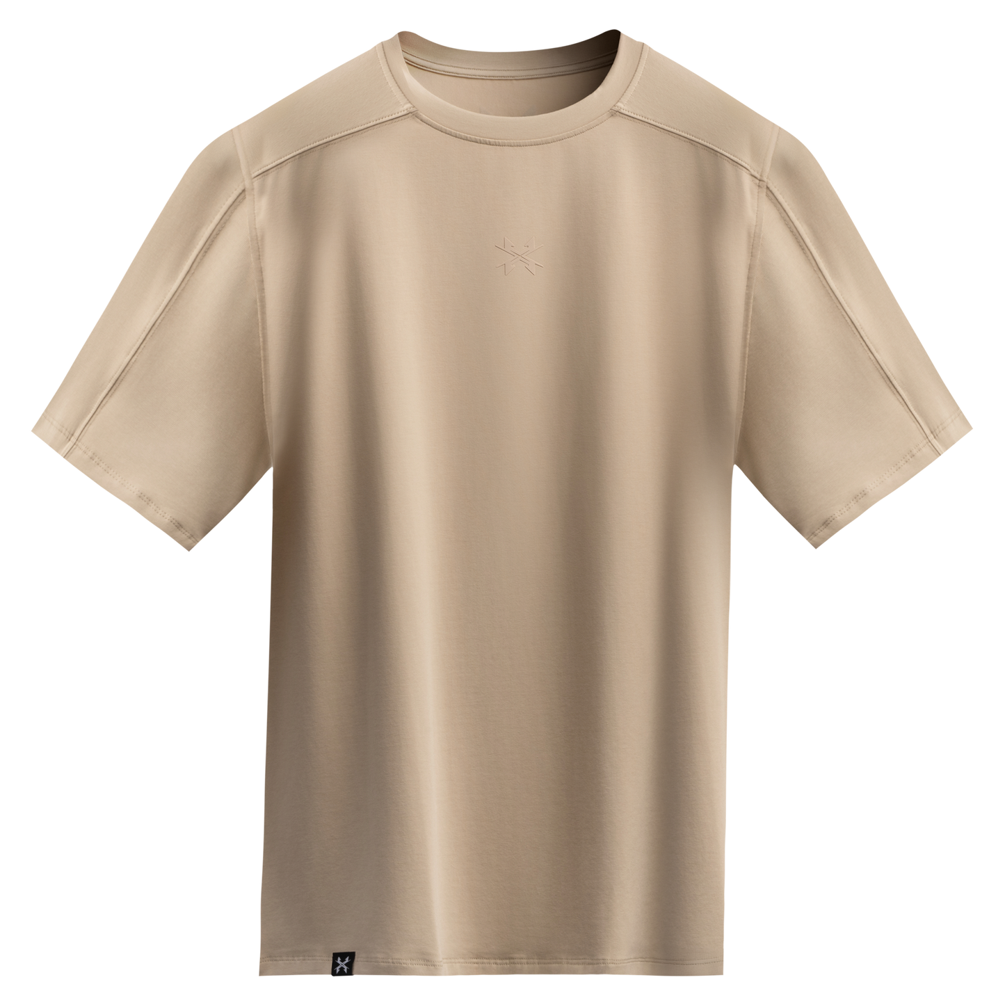 IDENTITY OVERSIZE TEE - CEMENT