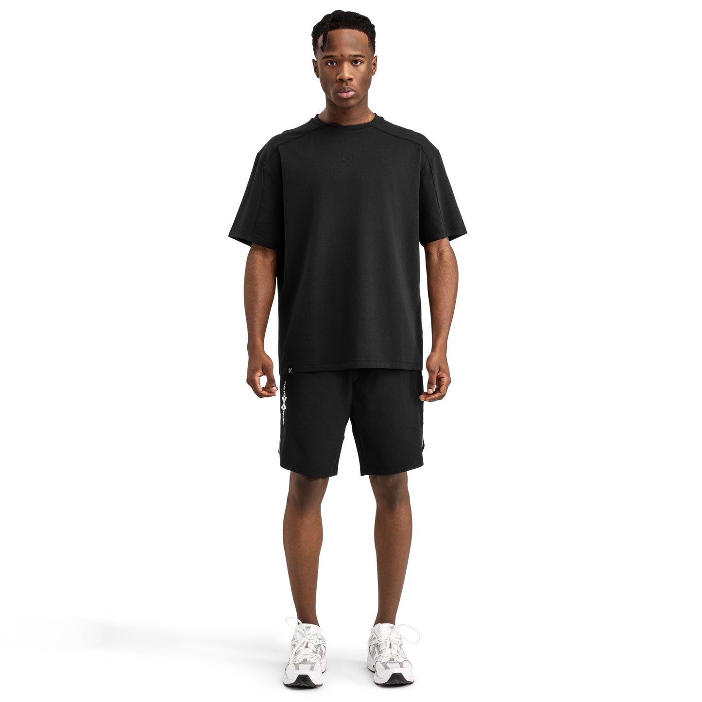 IDENTITY OVERSIZE TEE - PROCESS BLACK C