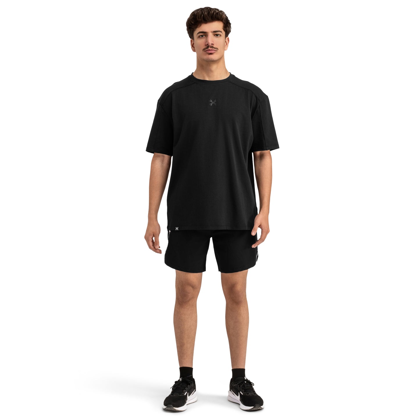 IDENTITY OVERSIZE TEE - PROCESS BLACK C