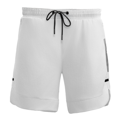 Identity Lined Short - Optic White