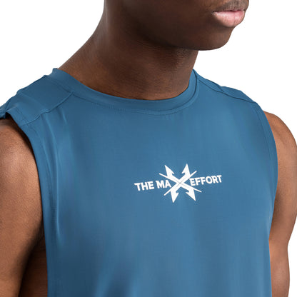 IDENTITY RELAXED CUT OFF - LEGION BLUE