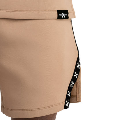 LOUNGEWEAR SHORT - WARM TAUPE