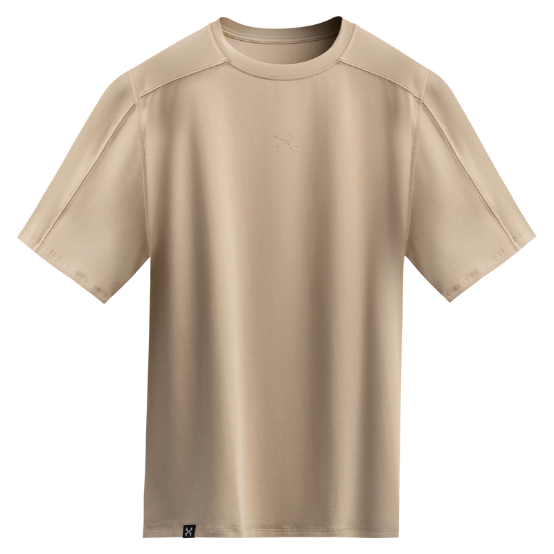 Identity Oversized Tee - Cement