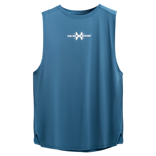 IDENTITY RELAXED CUT OFF - LEGION BLUE