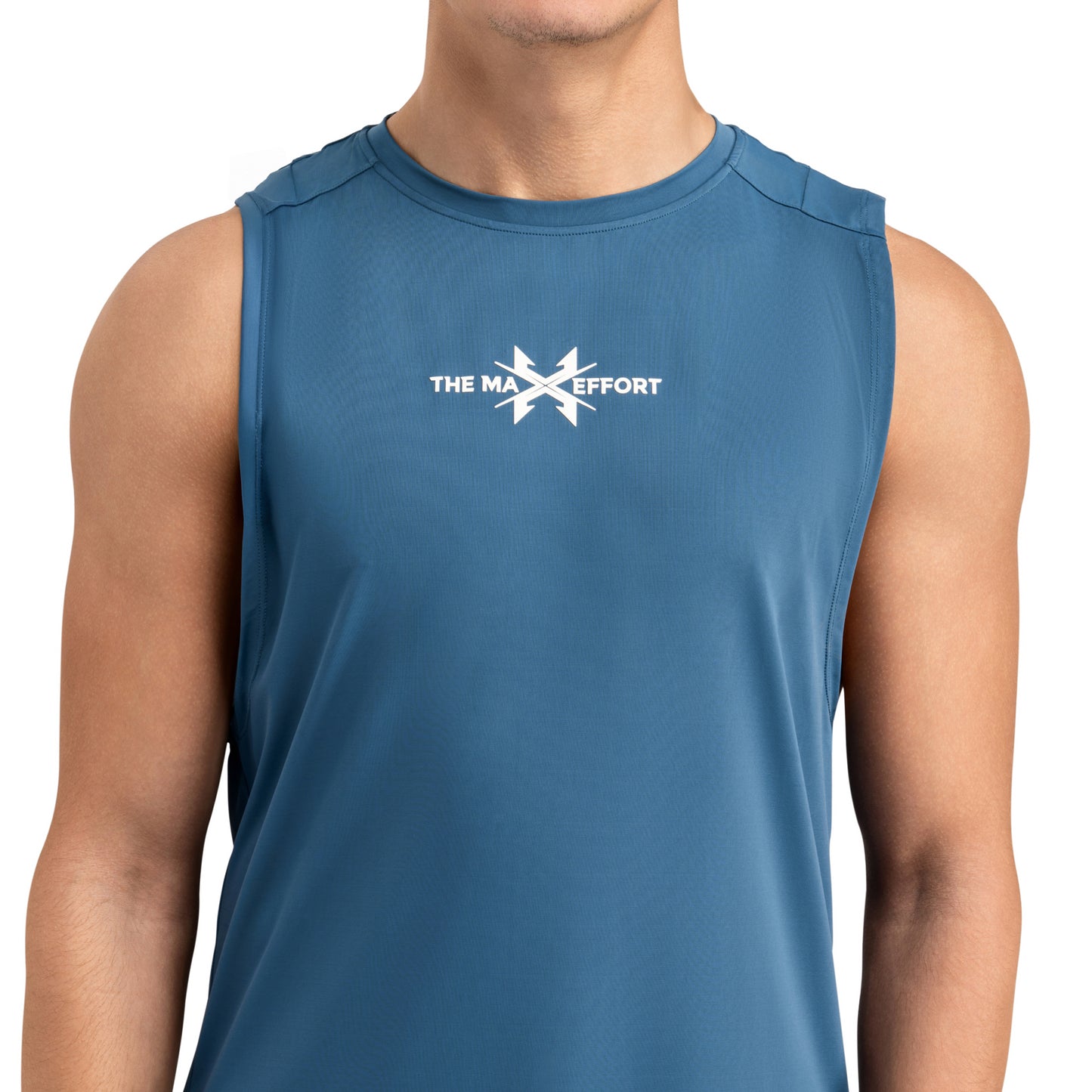 IDENTITY RELAXED CUT OFF - LEGION BLUE