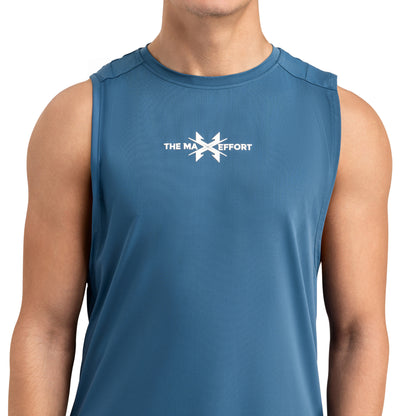 IDENTITY RELAXED CUT OFF - LEGION BLUE