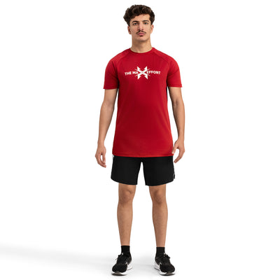 Max Performance Tee - Biking Red