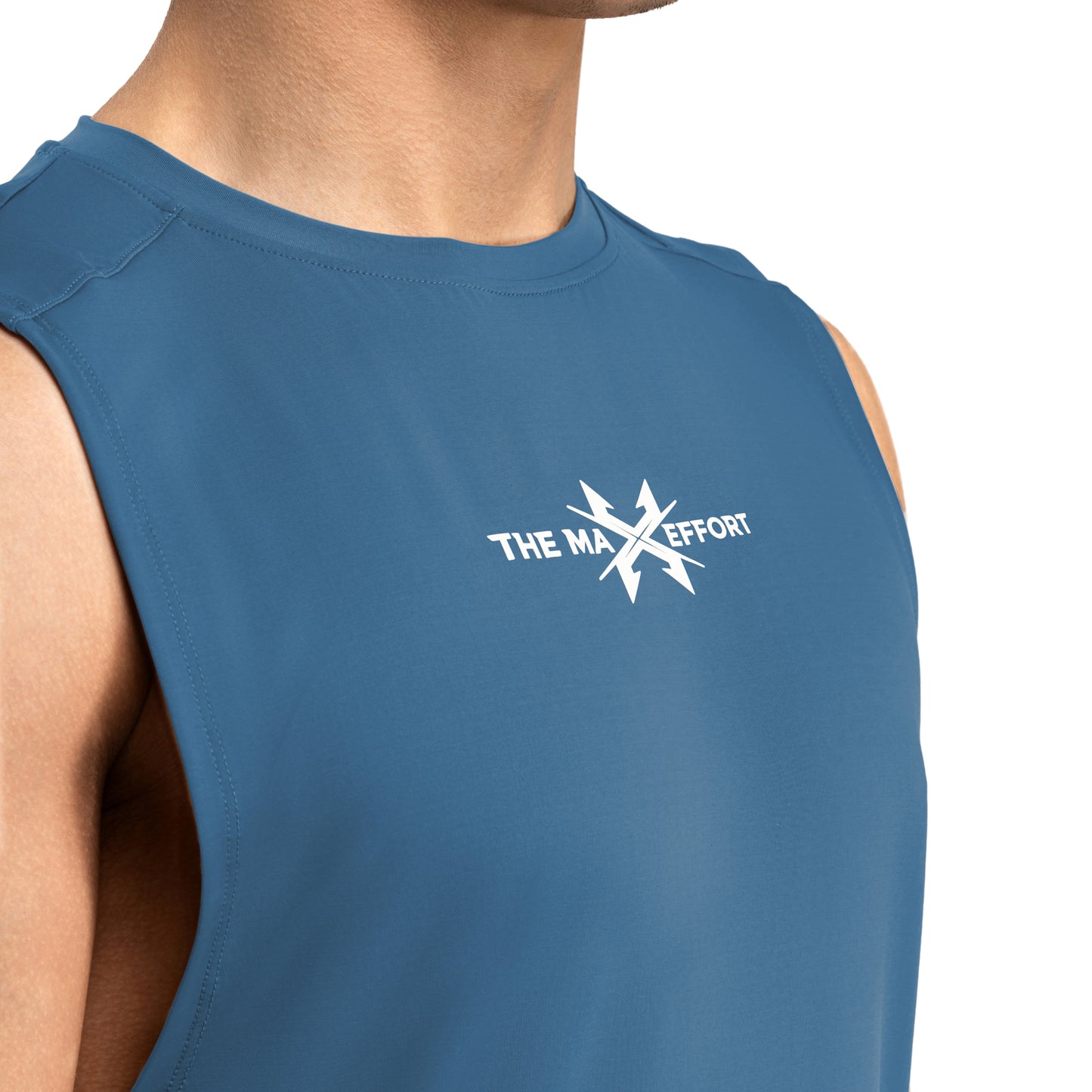IDENTITY RELAXED CUT OFF - LEGION BLUE