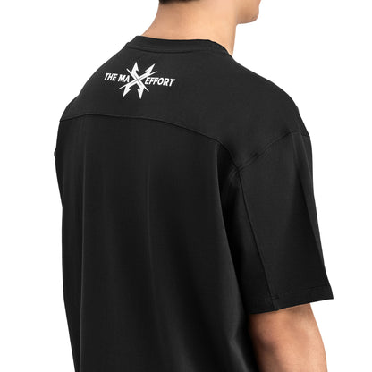 IDENTITY OVERSIZE TEE - PROCESS BLACK C