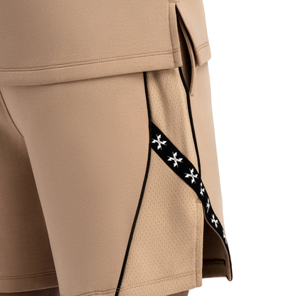 LOUNGEWEAR SHORT - WARM TAUPE