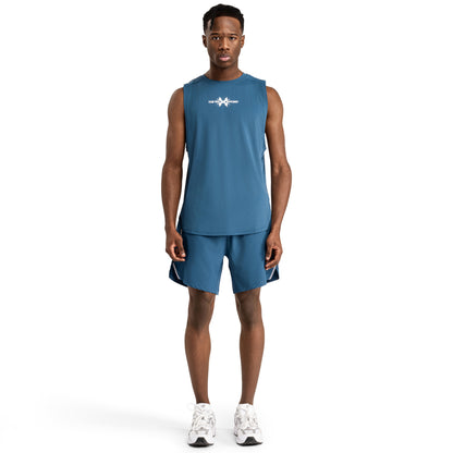 IDENTITY RELAXED CUT OFF - LEGION BLUE