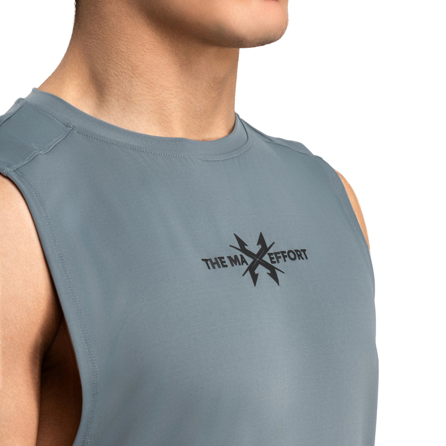 IDENTITY RELAXED CUT OFF - STORMY WHEATHER
