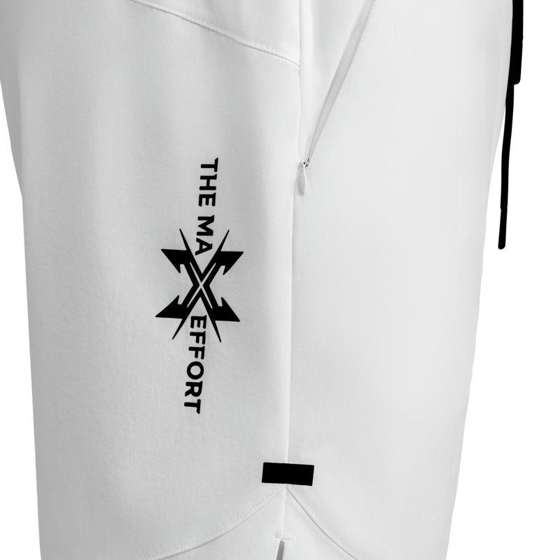 Identity Lined Short - Optic White
