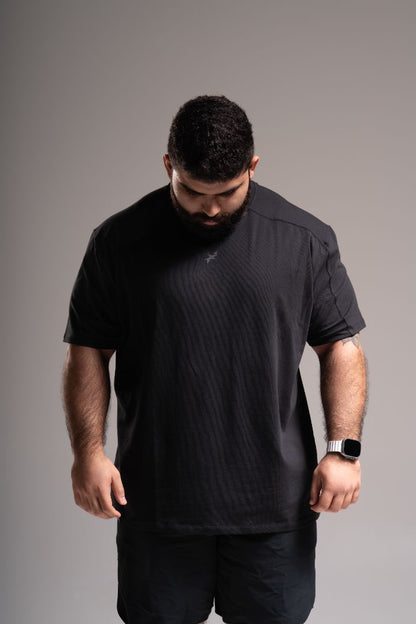 IDENTITY OVERSIZE TEE - PROCESS BLACK C